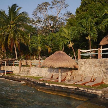 Villa Santuario Lake Front Oasis Bacalar Buitenkant foto