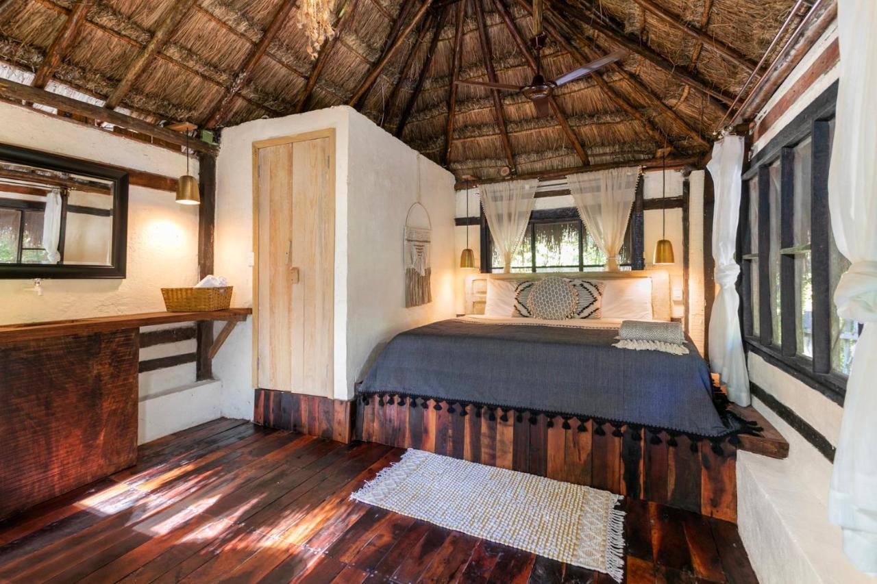 Villa Santuario Lake Front Oasis Bacalar Buitenkant foto