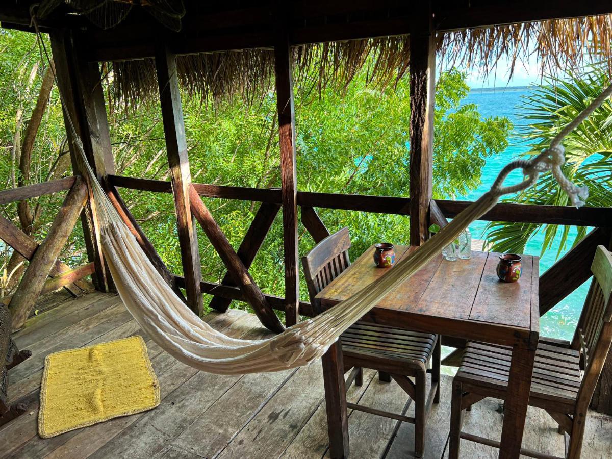 Villa Santuario Lake Front Oasis Bacalar Buitenkant foto
