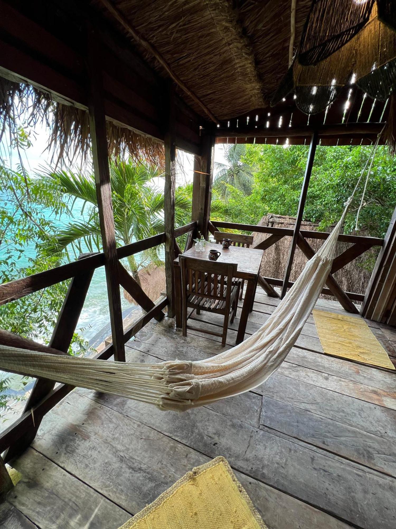 Villa Santuario Lake Front Oasis Bacalar Buitenkant foto