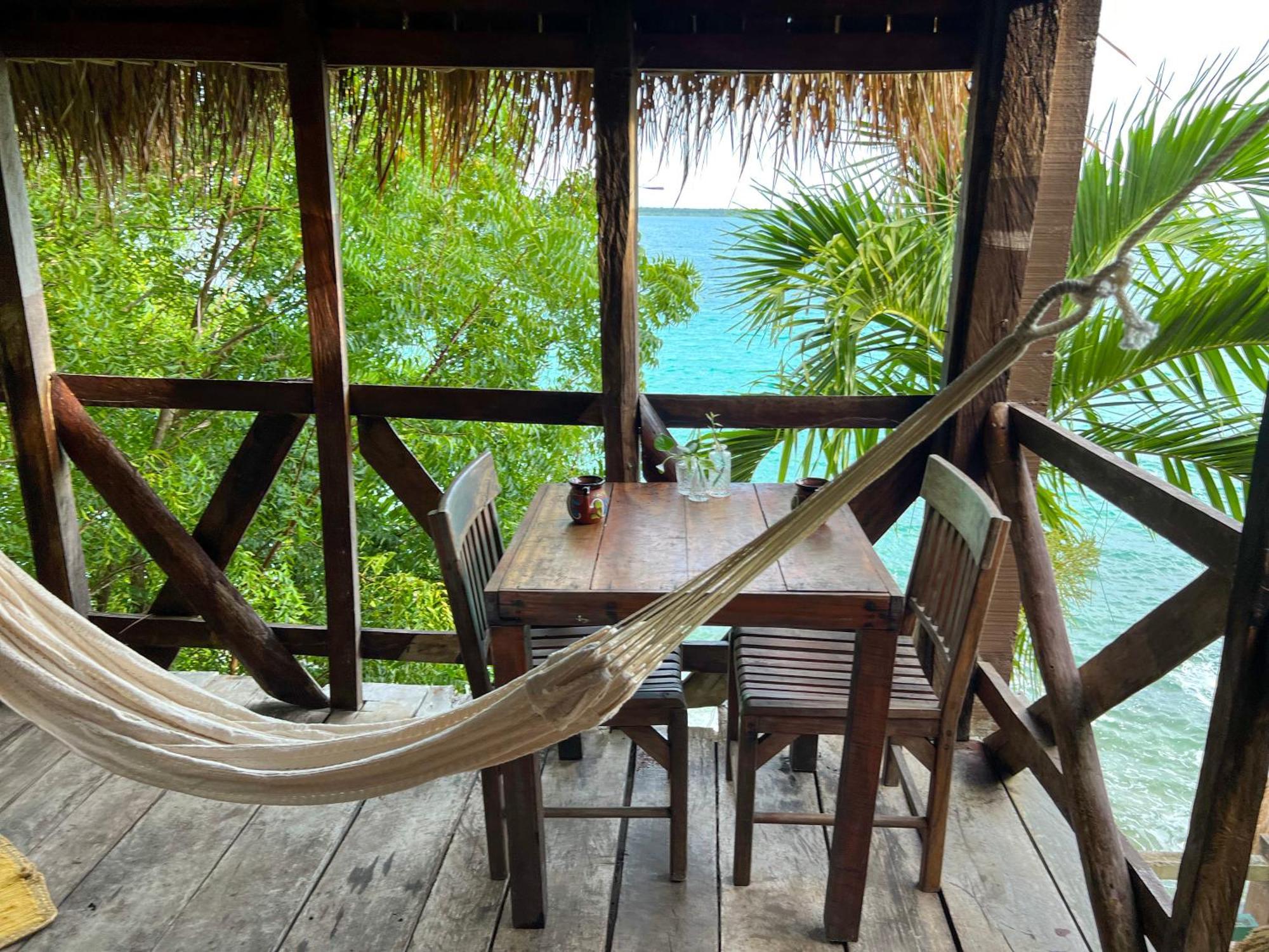 Villa Santuario Lake Front Oasis Bacalar Buitenkant foto