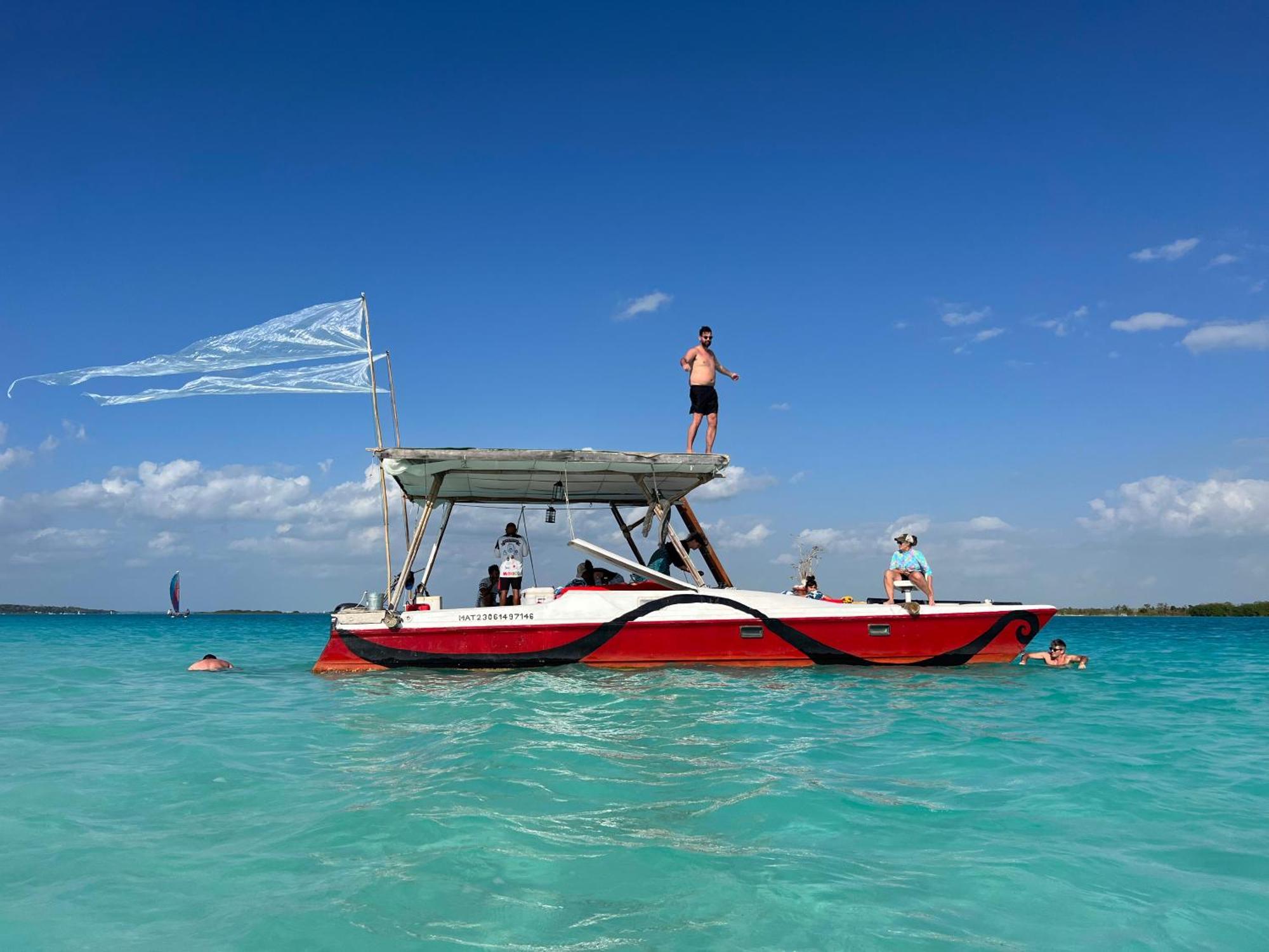Villa Santuario Lake Front Oasis Bacalar Buitenkant foto