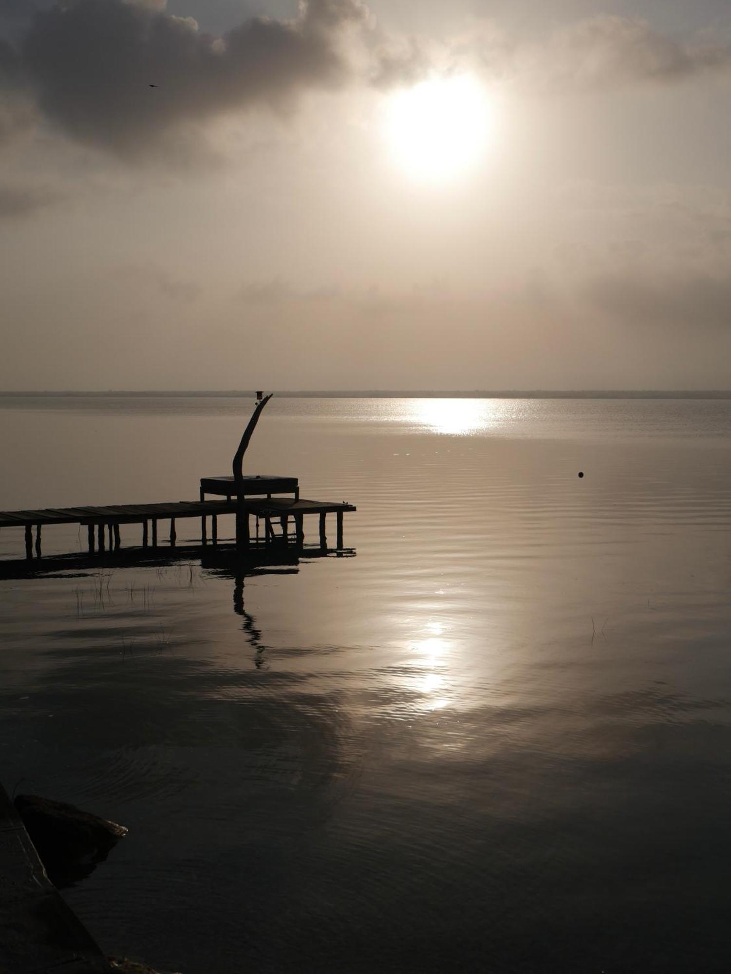 Villa Santuario Lake Front Oasis Bacalar Buitenkant foto